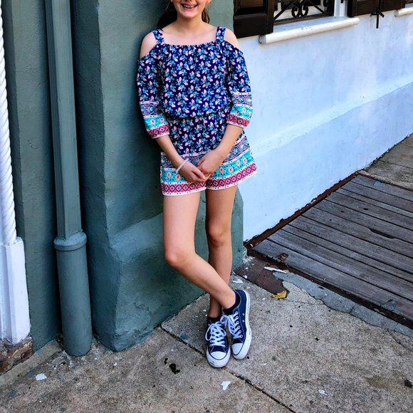 My Michelle for Girls Romper in EUC - Picture 3 of 7